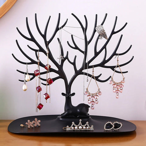 Deer Jewelry Display Organizer Stand